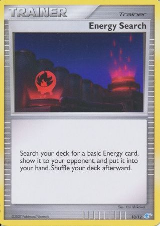 Energy Search (10/12) [Diamond & Pearl: Trainer Kit - Manaphy] - Dark Crystal Cards