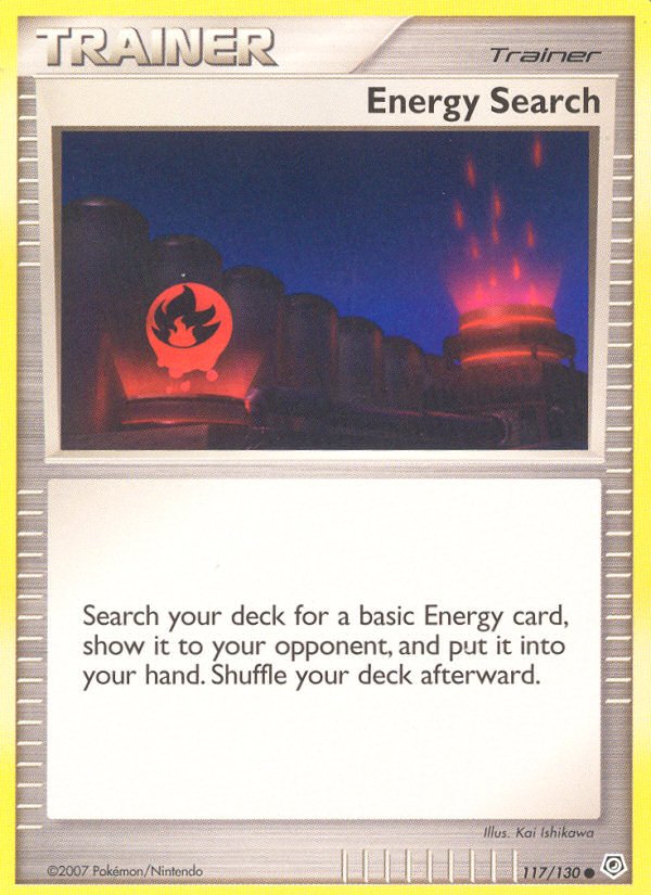Energy Search (117/130) [Diamond & Pearl: Base Set] - Dark Crystal Cards