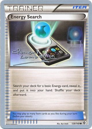 Energy Search (128/149) (Anguille Sous Roche - Clement Lamberton) [World Championships 2013] - Dark Crystal Cards