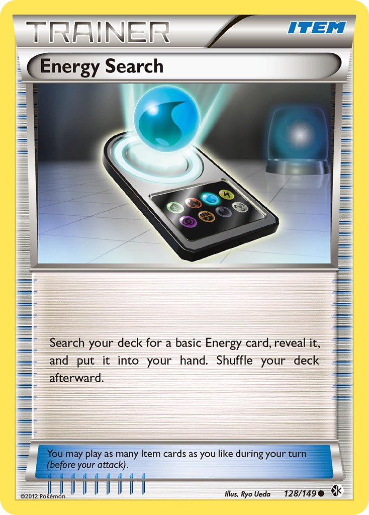 Energy Search (128/149) [Black & White: Boundaries Crossed] - Dark Crystal Cards
