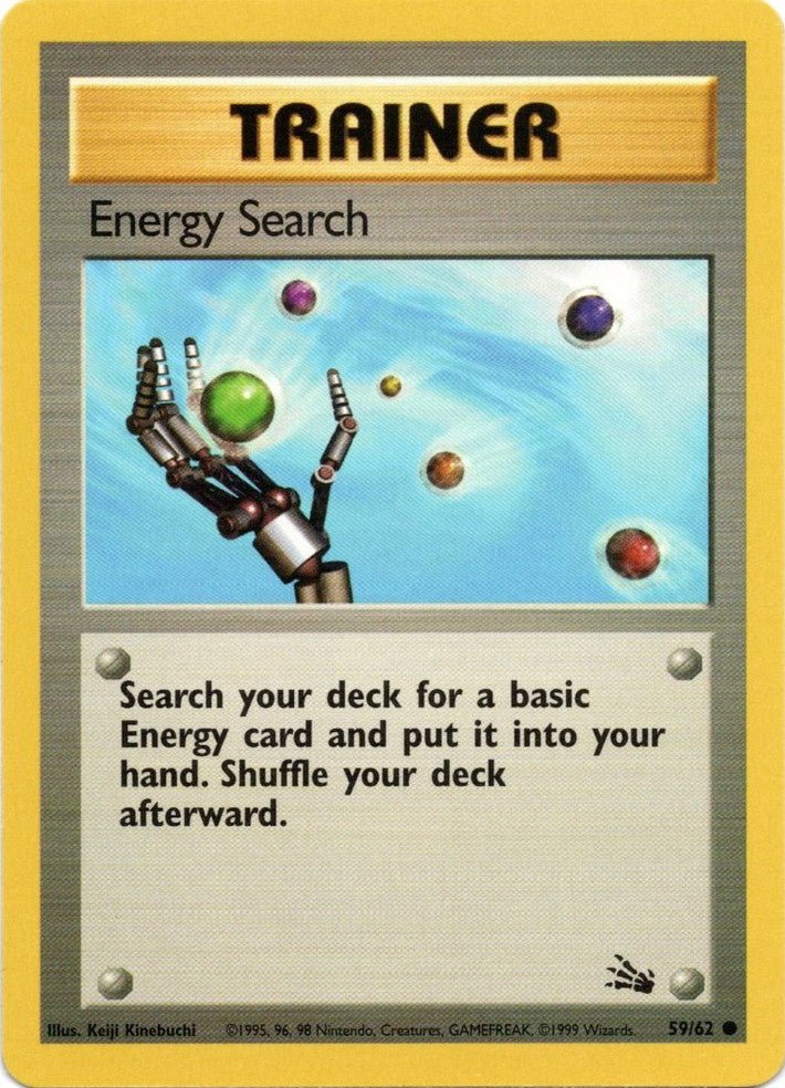 Energy Search (59/62) [Fossil Unlimited] - Dark Crystal Cards