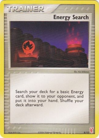 Energy Search (8/12) [EX: Trainer Kit 2 - Plusle] - Dark Crystal Cards