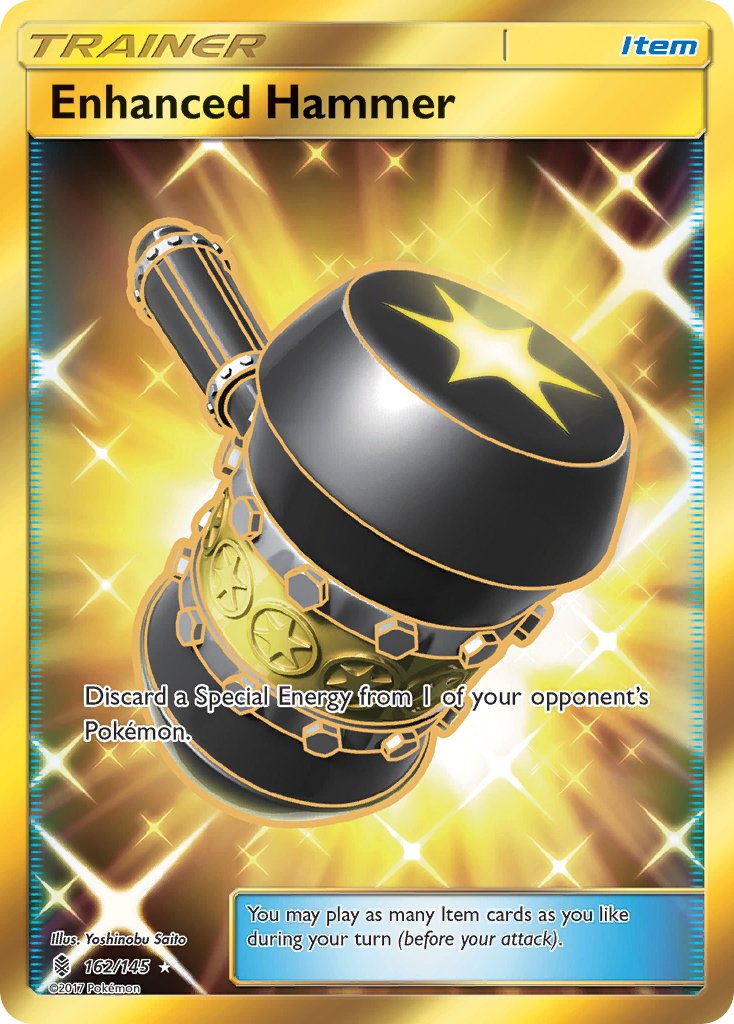 Enhanced Hammer (162/145) [Sun & Moon: Guardians Rising] - Dark Crystal Cards