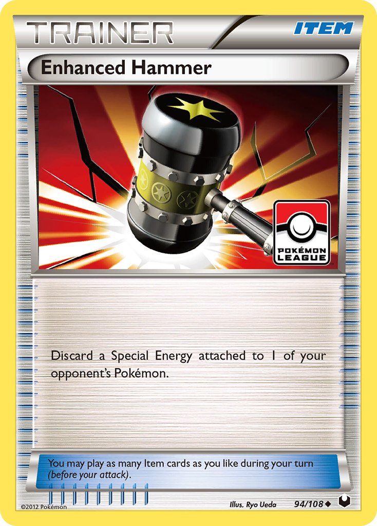 Enhanced Hammer (94/108) [Black & White: Dark Explorers] - Dark Crystal Cards
