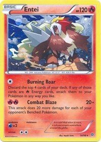 Entei (14/98) (Cosmos Holo) (Blister Exclusive) [XY: Ancient Origins] - Dark Crystal Cards