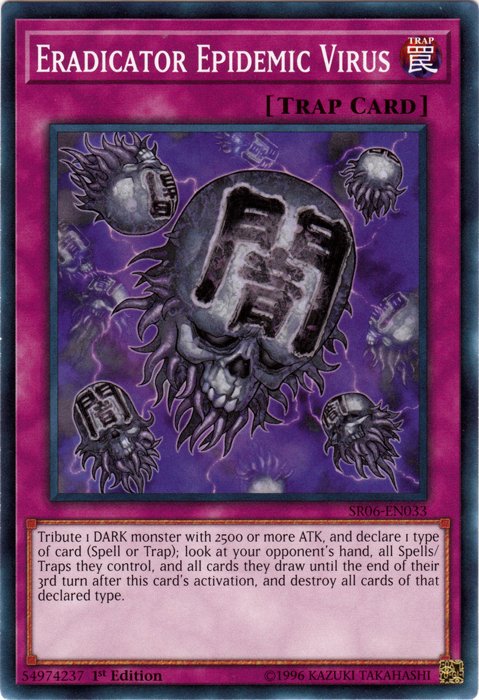 Eradicator Epidemic Virus [SR06 - EN033] Common - Dark Crystal Cards