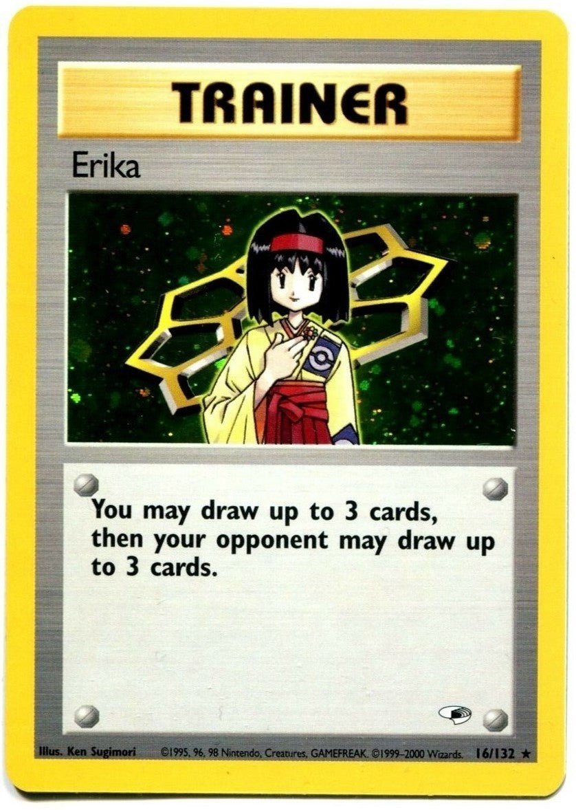 Erika (16/132) [Gym Heroes Unlimited] - Dark Crystal Cards