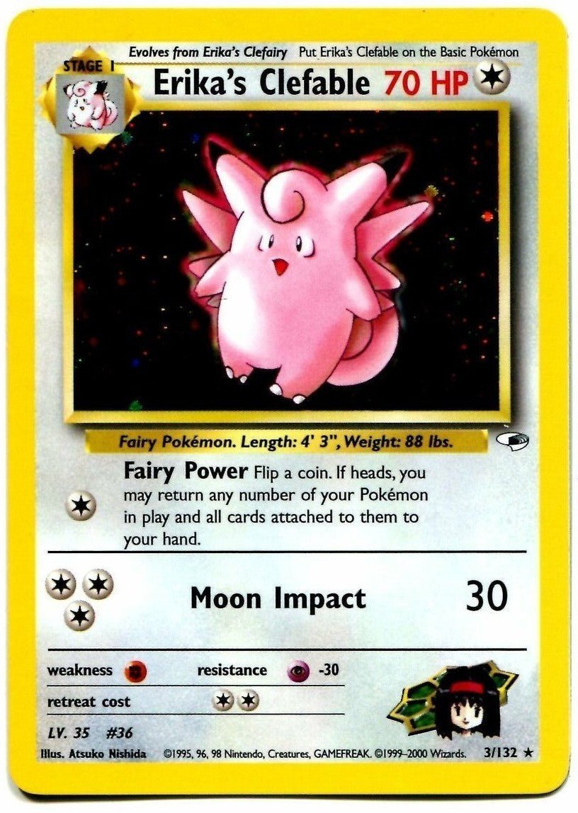 Erika's Clefable (3/132) [Gym Heroes Unlimited] - Dark Crystal Cards