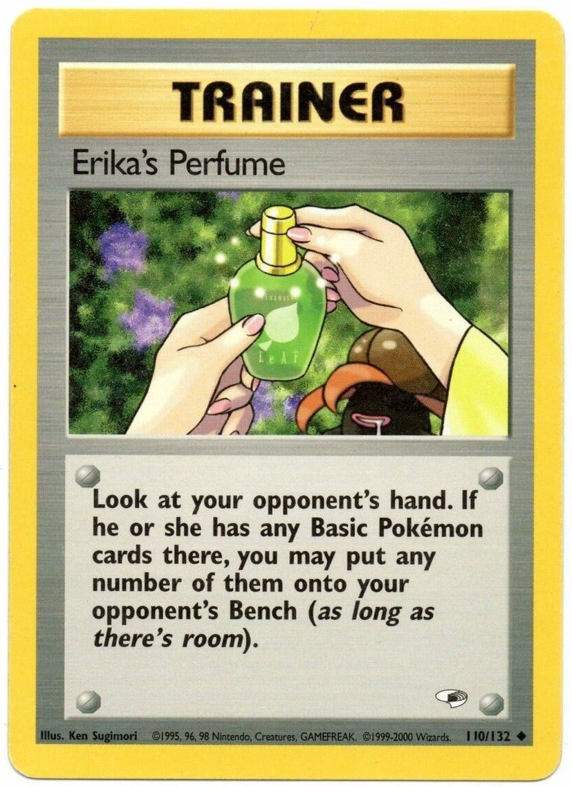 Erika's Perfume (110/132) [Gym Heroes Unlimited] - Dark Crystal Cards