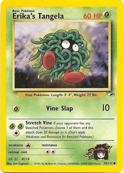 Erika's Tangela (79/132) [Gym Heroes Unlimited] - Dark Crystal Cards