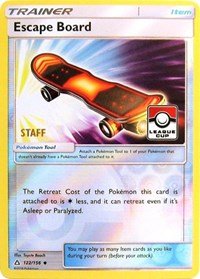 Escape Board (122/156) (League Promo Staff) [Sun & Moon: Ultra Prism] - Dark Crystal Cards