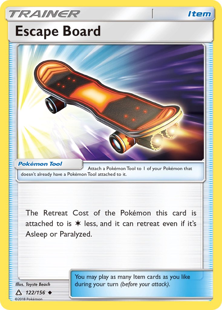 Escape Board (122/156) [Sun & Moon: Ultra Prism] - Dark Crystal Cards