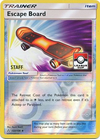 Escape Board (122a/156) (League Promo Staff) [Sun & Moon: Ultra Prism] - Dark Crystal Cards