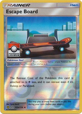 Escape Board (122a/156) (League Promo) [Sun & Moon: Ultra Prism] - Dark Crystal Cards