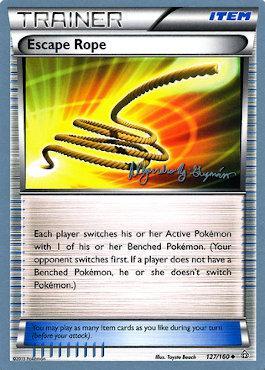 Escape Rope (127/160) (Primal Groudon - Alejandro Ng - Guzman) [World Championships 2015] - Dark Crystal Cards