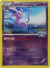 Espeon (48/108) (National Championship Promo Staff) [Black & White: Dark Explorers] - Dark Crystal Cards