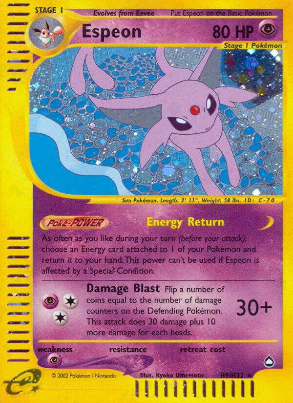 Espeon (H9/H32) [Aquapolis] - Dark Crystal Cards