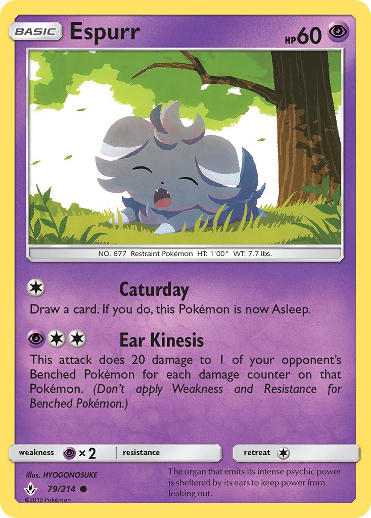 Espurr (79/214) [Sun & Moon: Unbroken Bonds] - Dark Crystal Cards