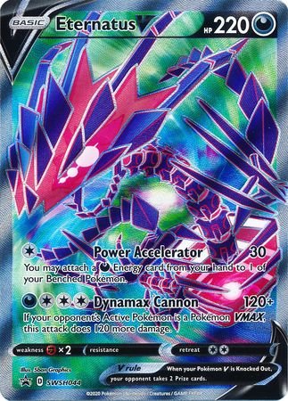 Eternatus V (SWSH044) [Sword & Shield: Black Star Promos] - Dark Crystal Cards