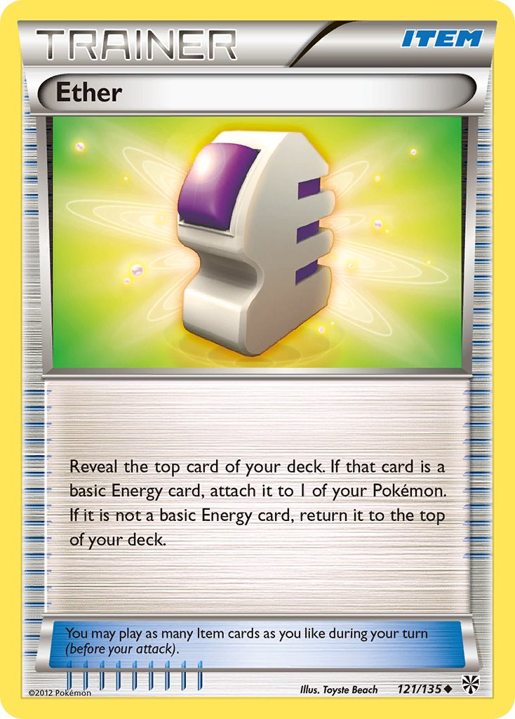 Ether (121/135) [Black & White: Plasma Storm] - Dark Crystal Cards
