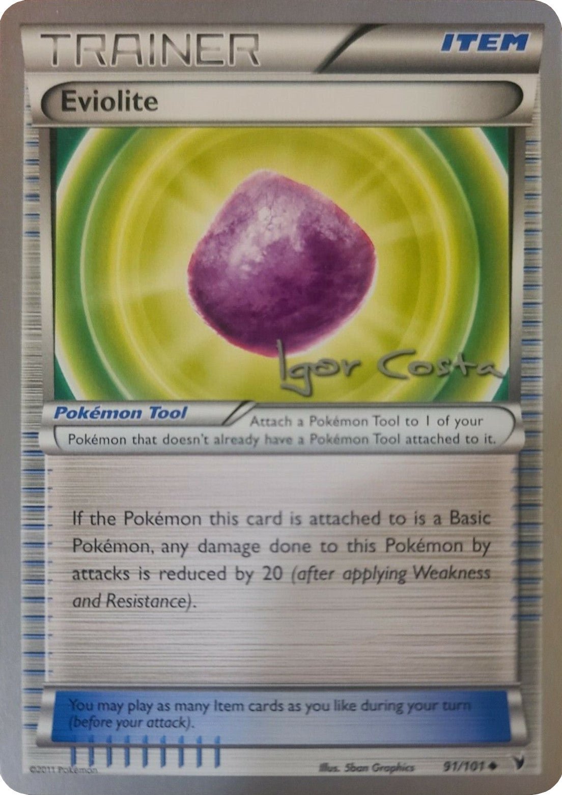 Eviolite (91/101) (Pesadelo Prism - Igor Costa) [World Championships 2012] - Dark Crystal Cards