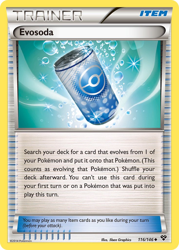 Evosoda (116/146) [XY: Base Set] - Dark Crystal Cards