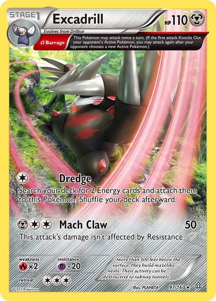 Excadrill (97/160) [XY: Primal Clash] - Dark Crystal Cards