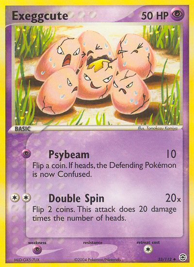 Exeggcute (33/112) [EX: FireRed & LeafGreen] - Dark Crystal Cards
