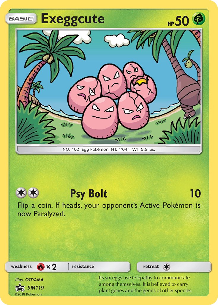 Exeggcute (SM119) [Sun & Moon: Black Star Promos] - Dark Crystal Cards