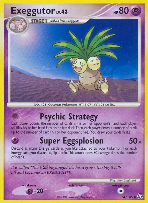Exeggutor (54/146) [Diamond & Pearl: Legends Awakened] - Dark Crystal Cards