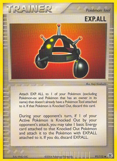 EXP.ALL (91/112) [EX: FireRed & LeafGreen] - Dark Crystal Cards