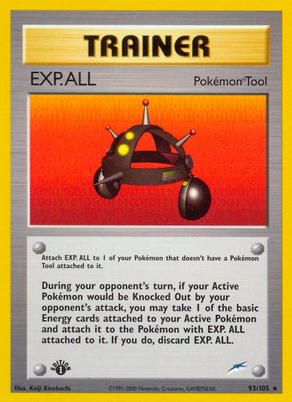 EXP.ALL (93/105) [Neo Destiny 1st Edition] - Dark Crystal Cards