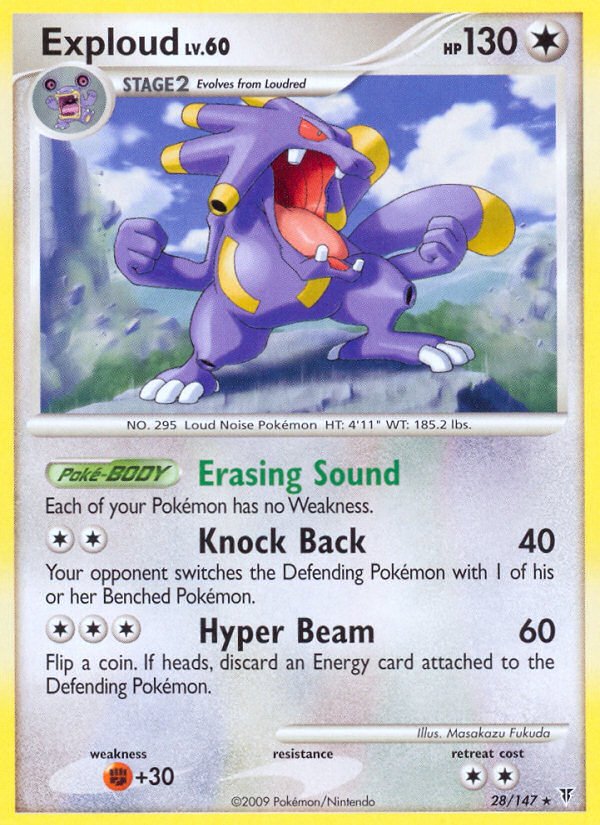 Exploud (28/147) [Platinum: Supreme Victors] - Dark Crystal Cards