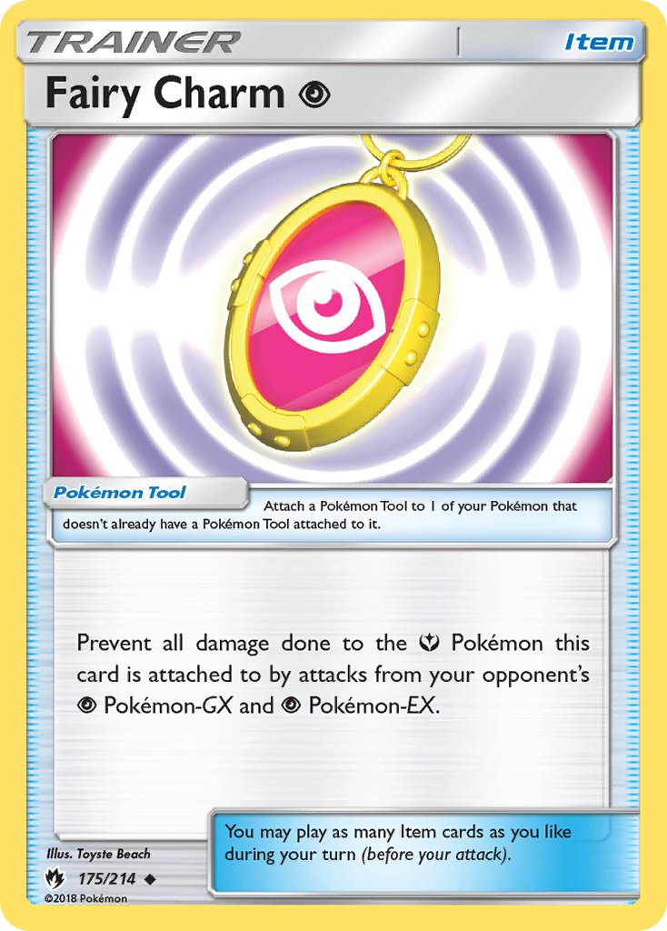 Fairy Charm Psychic (175/214) [Sun & Moon: Lost Thunder] - Dark Crystal Cards