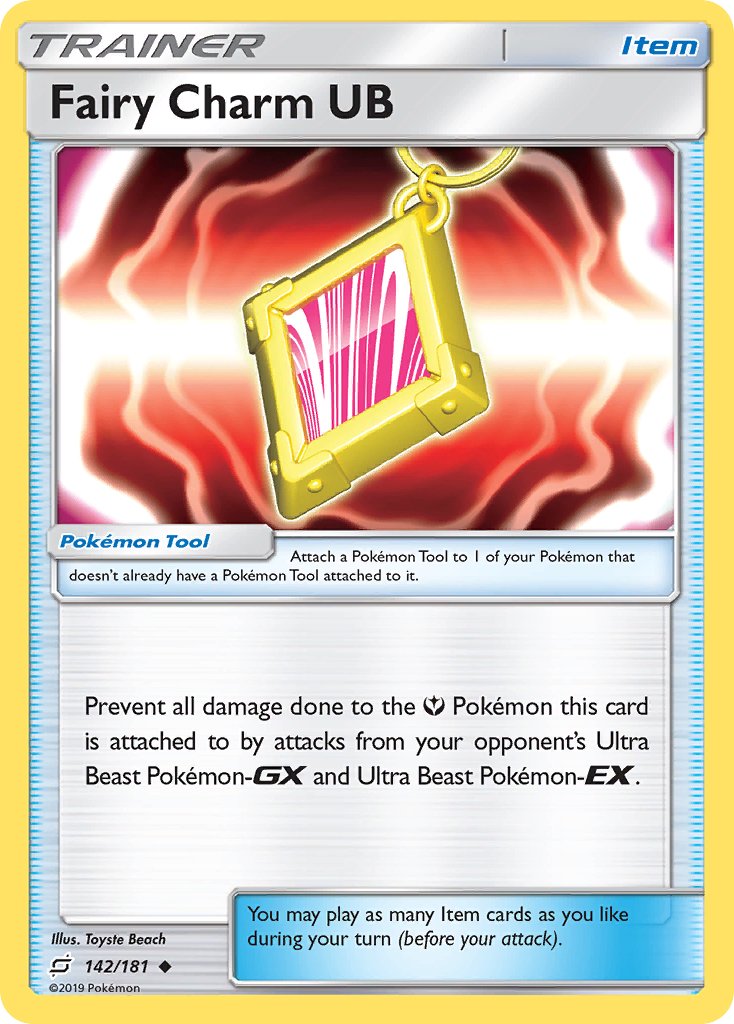 Fairy Charm UB (142/181) [Sun & Moon: Team Up] - Dark Crystal Cards
