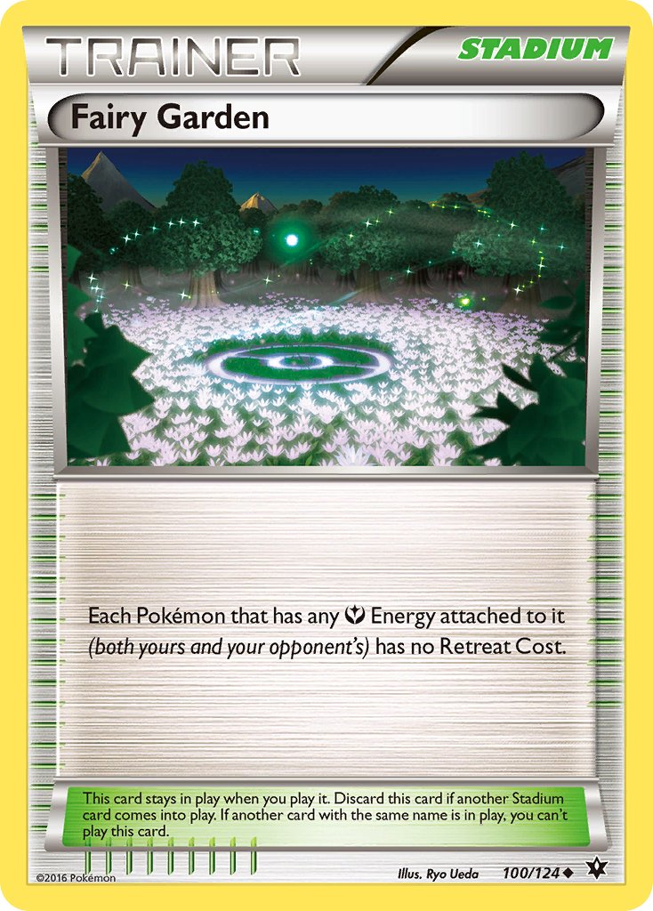 Fairy Garden (100/124) [XY: Fates Collide] - Dark Crystal Cards