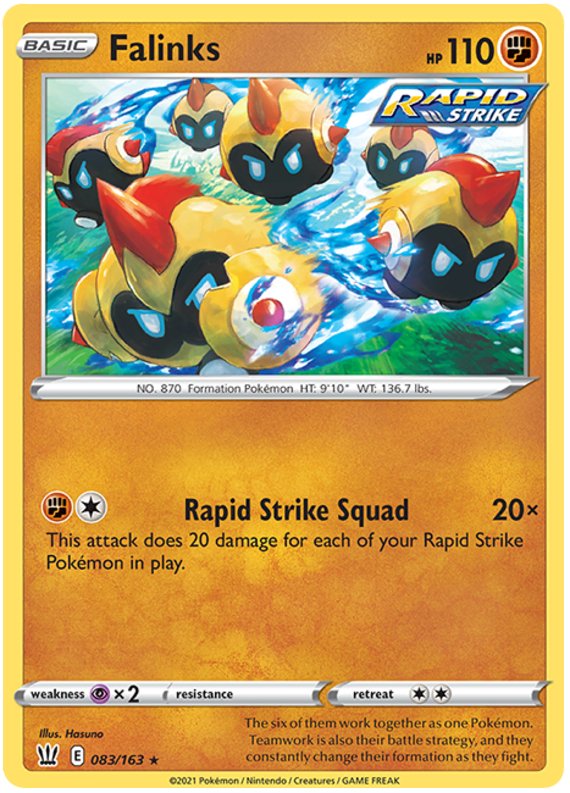 Falinks (083/163) [Sword & Shield: Battle Styles] - Dark Crystal Cards