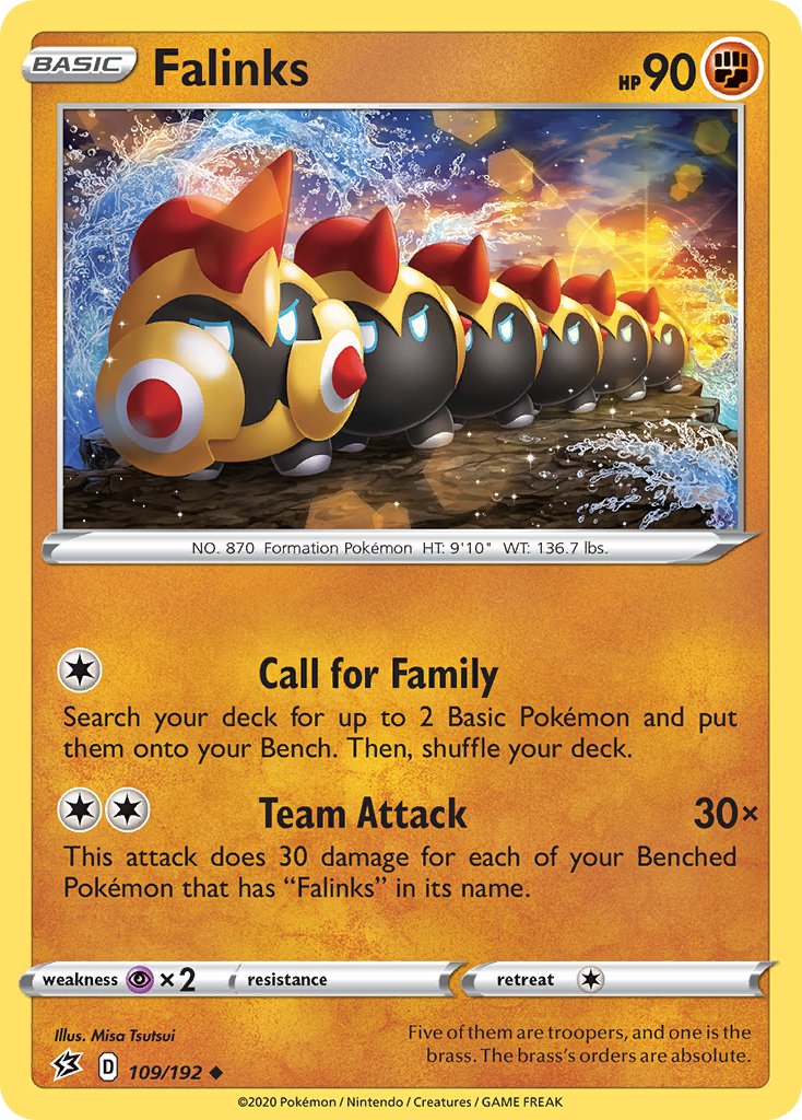 Falinks (109/192) [Sword & Shield: Rebel Clash] - Dark Crystal Cards