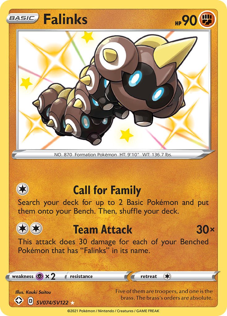 Falinks (SV074/SV122) [Sword & Shield: Shining Fates] - Dark Crystal Cards