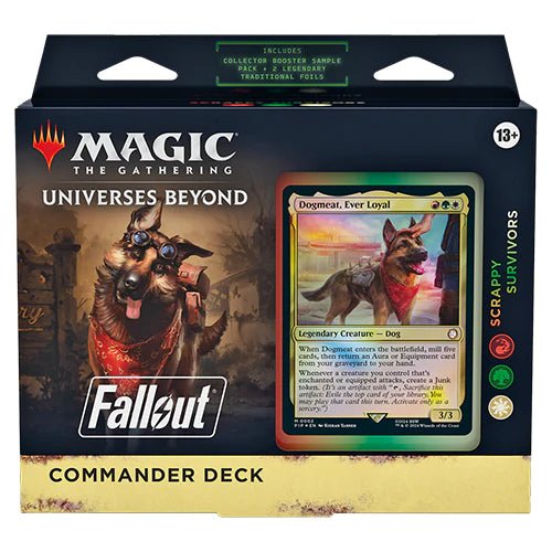 Fallout Commander Deck Scrapy Survivors - Dark Crystal Cards