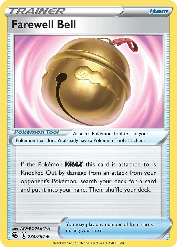 Farewell Bell (234/264) [Sword & Shield: Fusion Strike] - Dark Crystal Cards