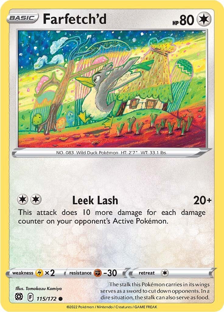 Farfetch'd (115/172) [Sword & Shield: Brilliant Stars] - Dark Crystal Cards