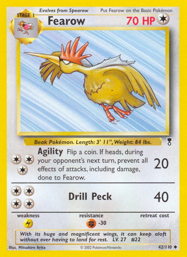 Fearow (42/110) [Legendary Collection] - Dark Crystal Cards