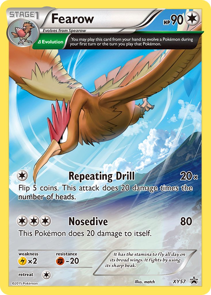 Fearow (XY57) [XY: Black Star Promos] - Dark Crystal Cards