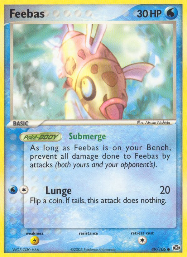 Feebas (49/106) [EX: Emerald] - Dark Crystal Cards