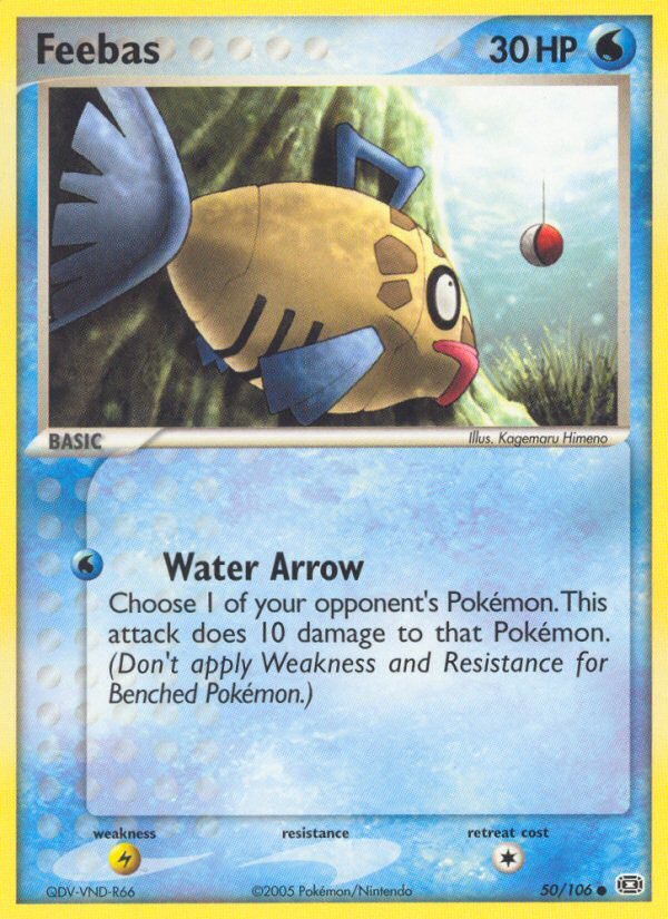 Feebas (50/106) [EX: Emerald] - Dark Crystal Cards