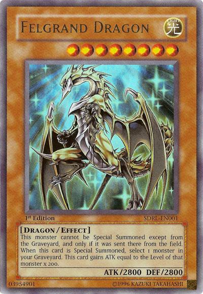 Felgrand Dragon [SDRL - EN001] Ultra Rare - Dark Crystal Cards