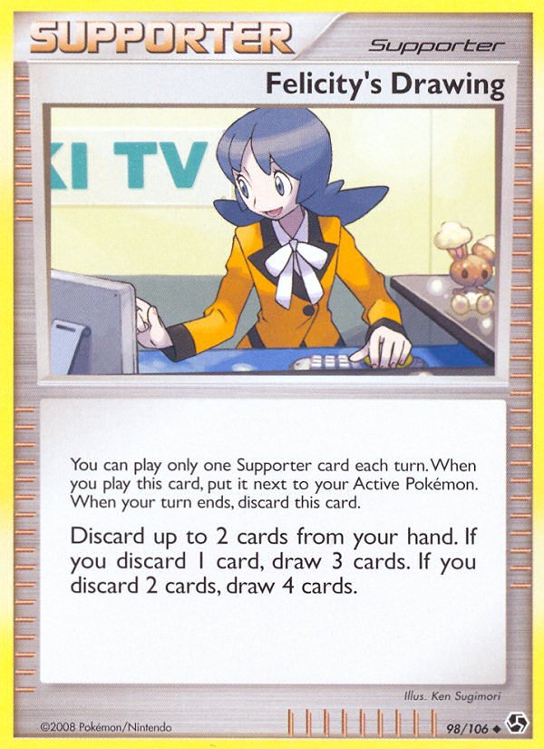 Felicity's Drawing (98/106) [Diamond & Pearl: Great Encounters] - Dark Crystal Cards