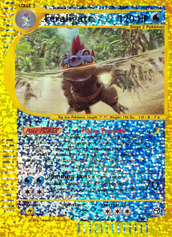 Feraligatr (2/12) [Box Topper] - Dark Crystal Cards