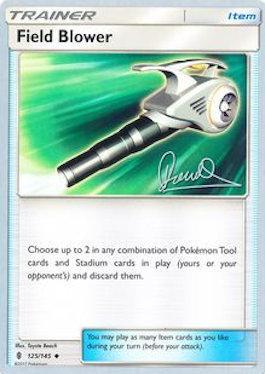 Field Blower (125/145) (Infinite Force - Diego Cassiraga) [World Championships 2017] - Dark Crystal Cards